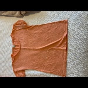 Orange Jcrew tshirt perfect condition size small